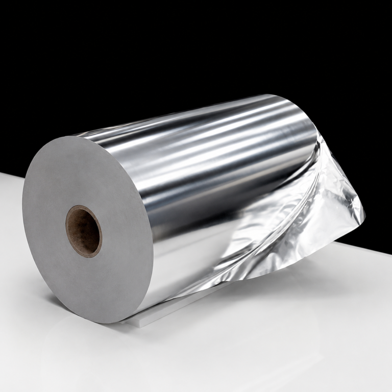 KONCEN aluminium foil coil, light gauge, bright surface